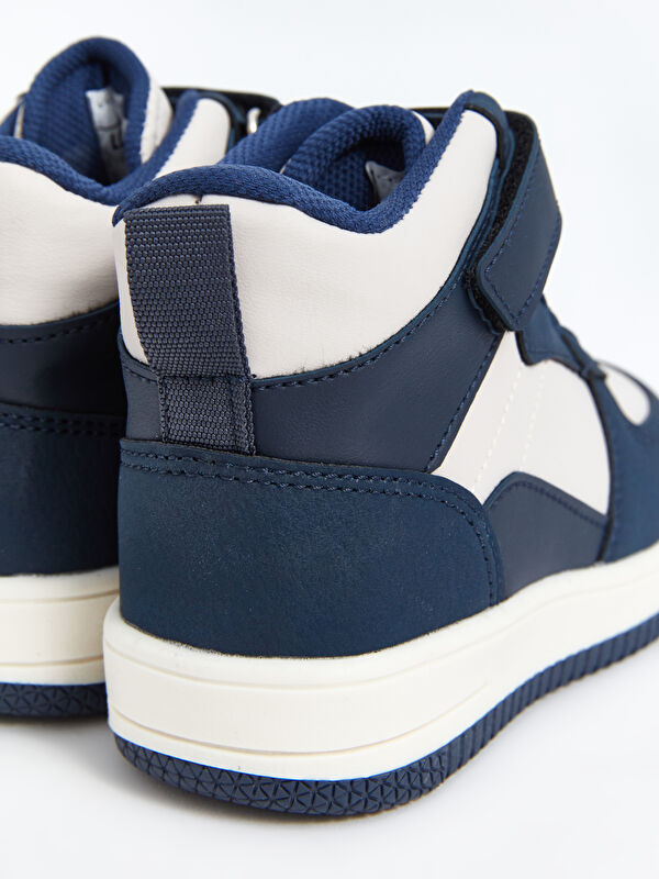 Bağcık ve Cırt Cırtlı Erkek Bebek Spor Ayakkabı - Görsel 5