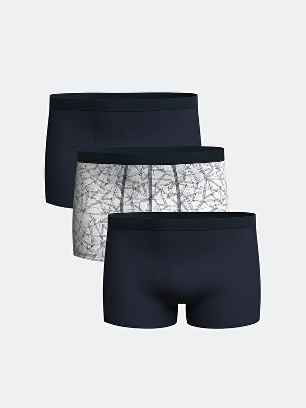 LC WAIKIKI Standard Fit Cotton Stretch Men's Boxer 3-pack