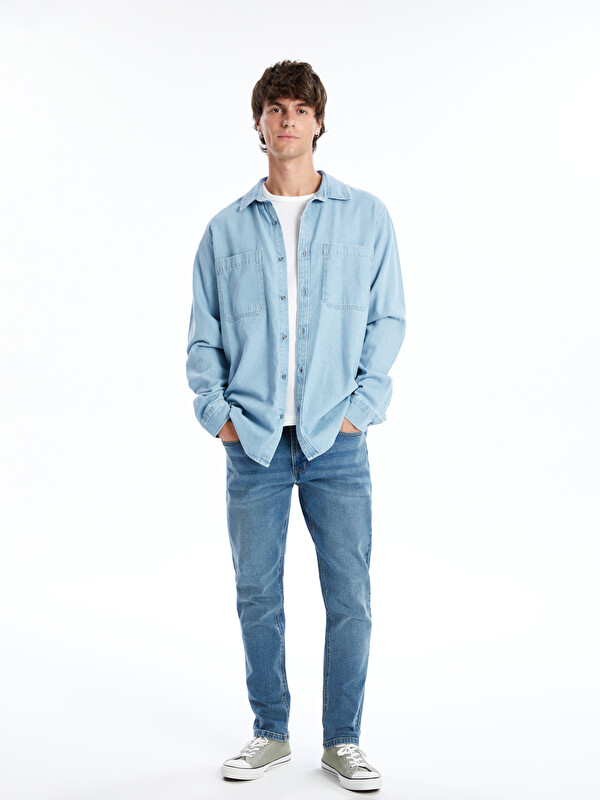 LCW Jeans جينز 750 بقصة ضيقة للرجال
