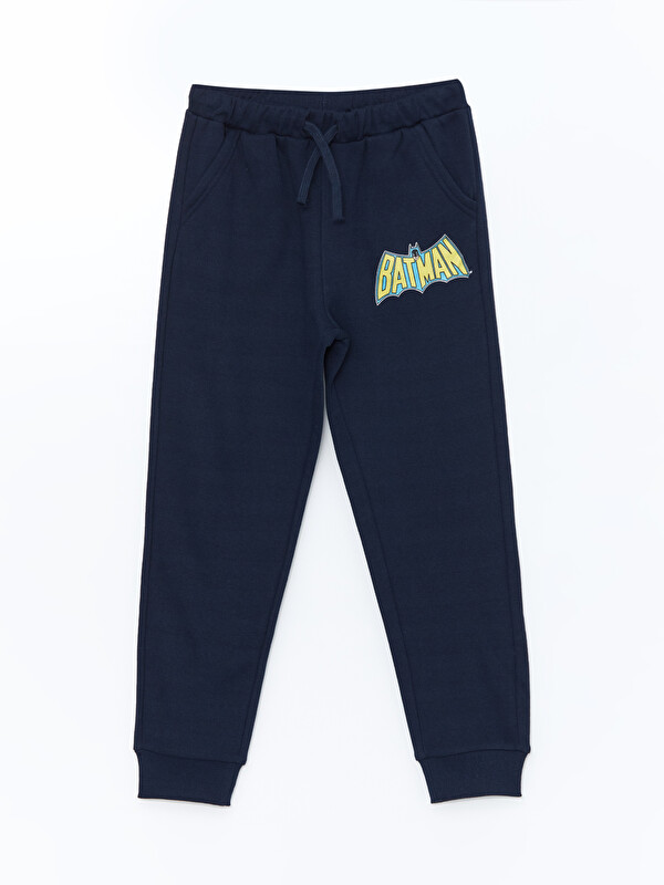 LCW Kids Batman Baskılı Erkek Çocuk Jogger Eşofman Altı