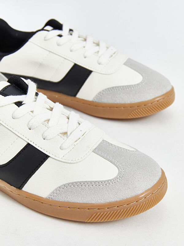 Renk Bloklu Erkek Çocuk Spor Ayakkabı - Görsel 4