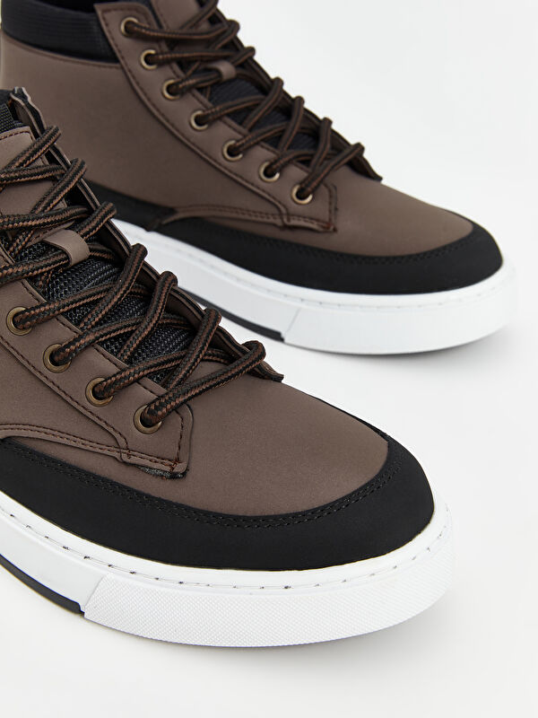 Bağcıklı Bilek Boy Erkek Spor Ayakkabı - Görsel 4