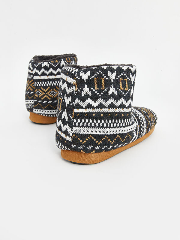 Nakışlı Erkek Ev Botu - Görsel 7