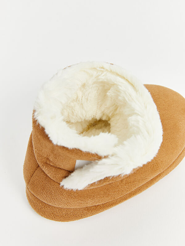 Baskılı Pelüş Erkek Bebek Ev Botu - Görsel 5