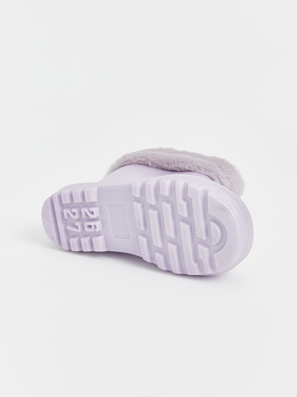 Kürk Detaylı Kız Çocuk Bot - Görsel 7