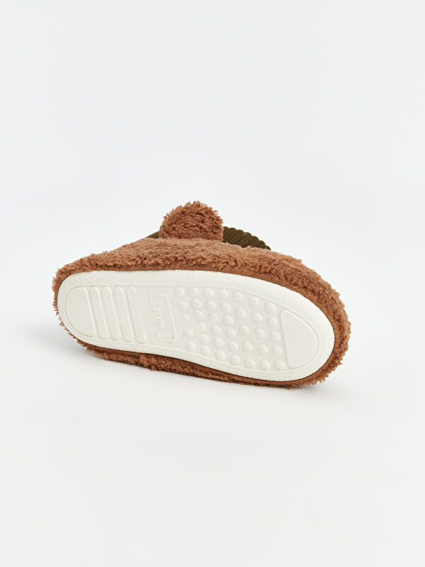 Ayıcık Nakışlı Erkek Bebek Ev Botu - Görsel 7