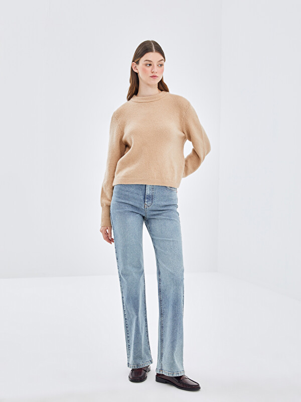 LCW Modest Jean Jambe Large pour Femmes