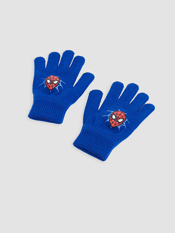 LCW ACCESSORIES Spider-Man Nakışlı Erkek Çocuk Triko Eldiven