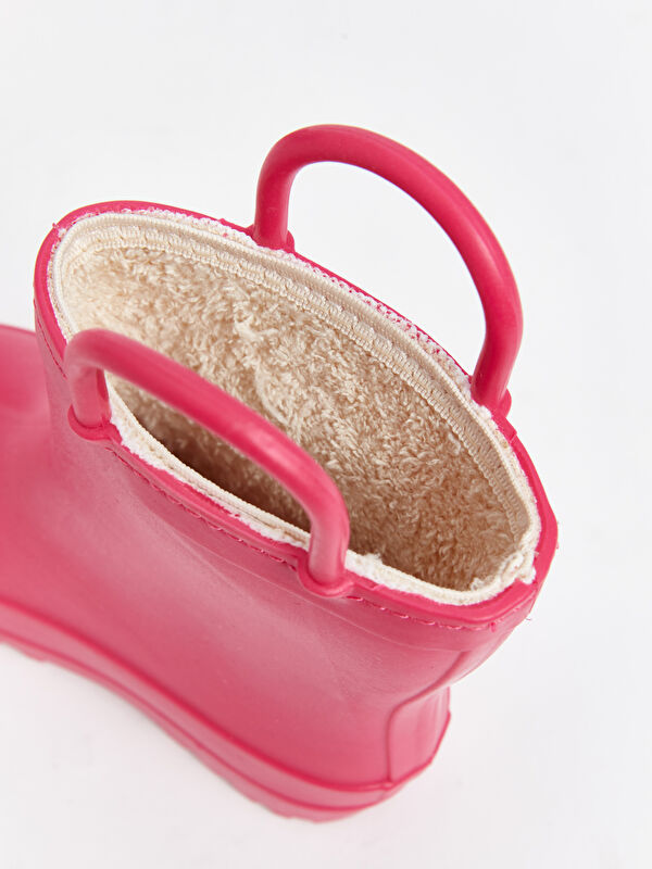 Barbie Baskılı Kız Bebek Yağmur Botu - Görsel 7