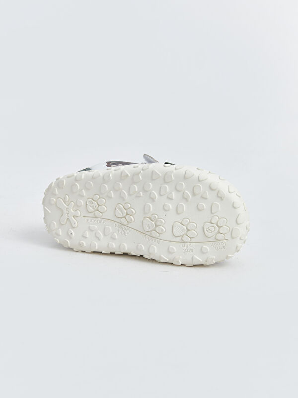 Baskılı Cırt Cırtlı Erkek Bebek Spor Ayakkabı - Görsel 6