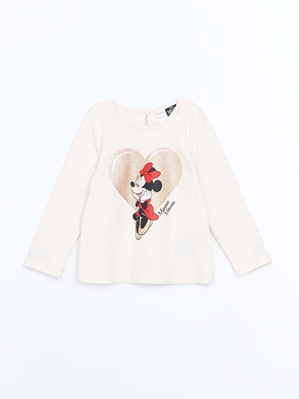 LCW Kids Minnie Mouse Lisans Kız Çocuk Tişört