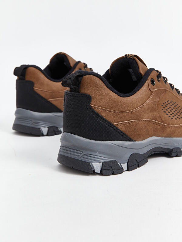 Bağcıklı Kalın Taban Erkek Trekking Ayakkabı - Görsel 6