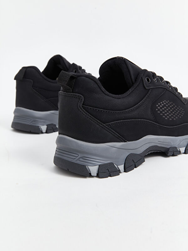 Bağcıklı Kalın Taban Erkek Trekking Ayakkabı - Görsel 6