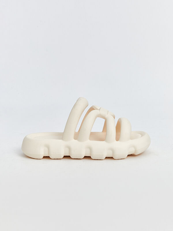 Bant Detaylı Kadın Terlik - Görsel 3