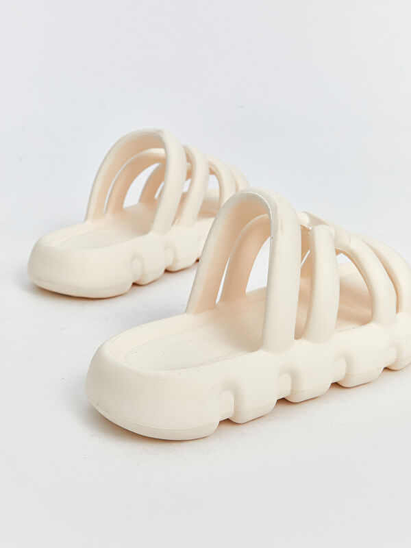 Bant Detaylı Kadın Terlik - Görsel 5