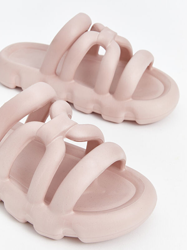 Bant Detaylı Kadın Terlik - Görsel 4