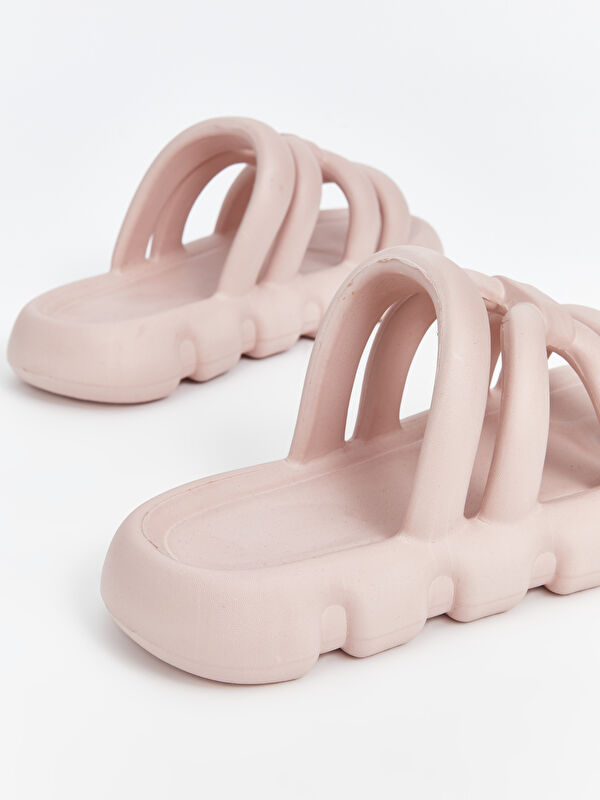 Bant Detaylı Kadın Terlik - Görsel 5