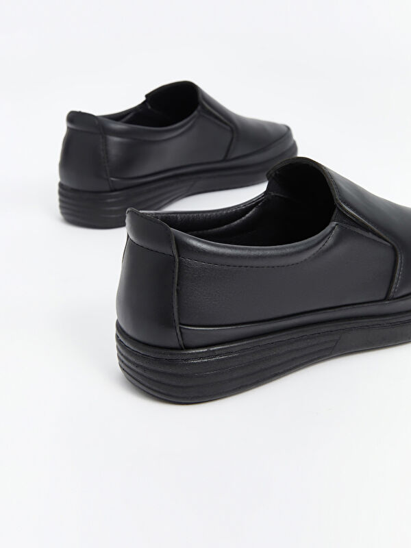 Deri Görünümlü Erkek Klasik Ayakkabı - Görsel 5