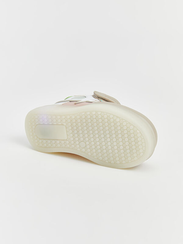 Bağcık ve Cırt Cırtlı Kız Çocuk Spor Ayakkabı - Görsel 7