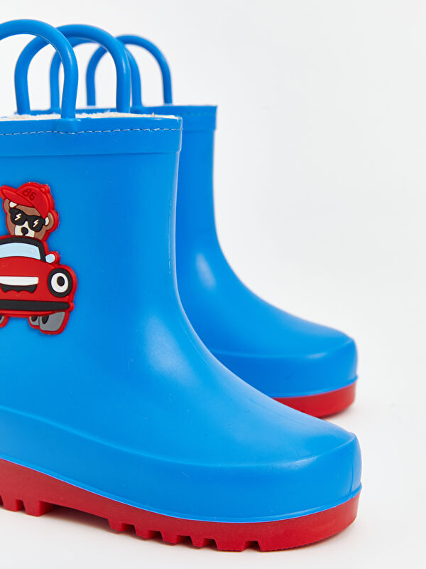 Baskılı Erkek Bebek Yağmur Botu - Görsel 4