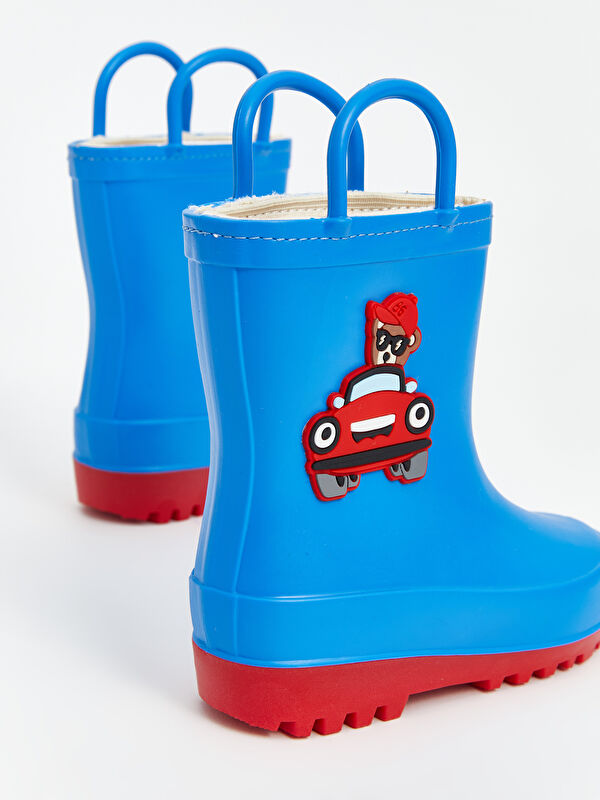Baskılı Erkek Bebek Yağmur Botu - Görsel 5