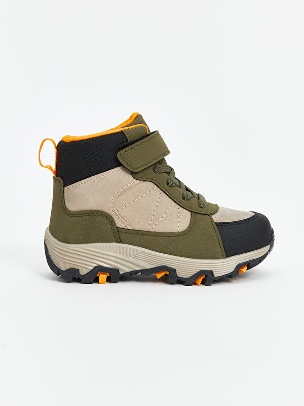 Bağcık ve Fermuarlı Erkek Bebek Bot - Görsel 3