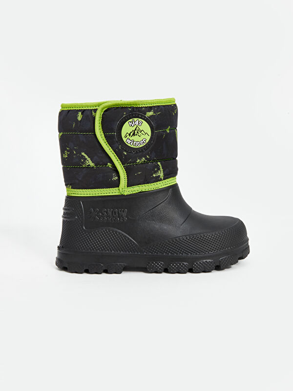 Cırt Cırtlı Baskılı Erkek Bebek Bot - Görsel 3