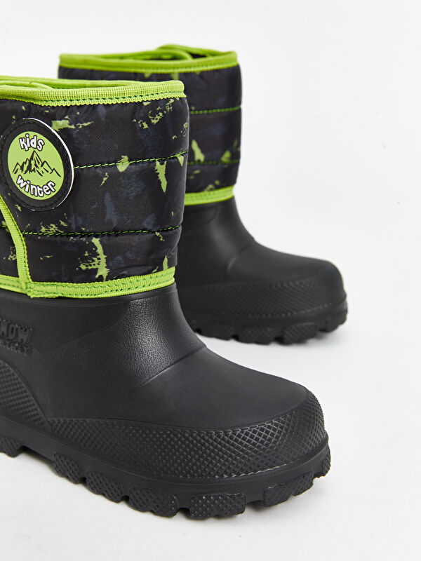 Cırt Cırtlı Baskılı Erkek Bebek Bot - Görsel 4