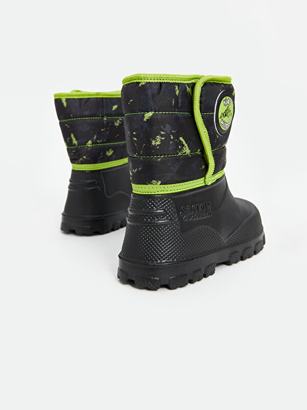 Cırt Cırtlı Baskılı Erkek Bebek Bot - Görsel 6