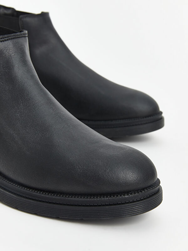 Deri Görünümlü Erkek Bot - Görsel 4