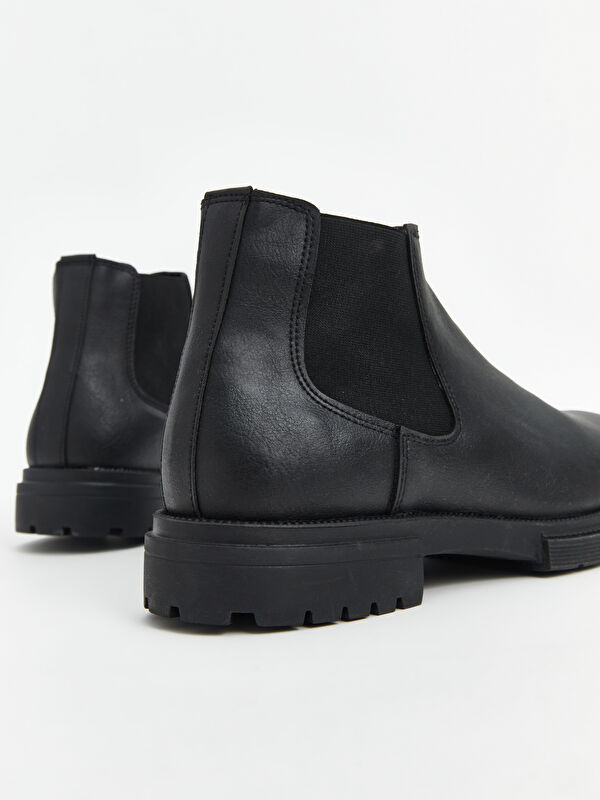 Deri Görünümlü Erkek Bot - Görsel 6