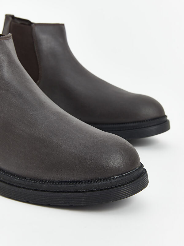 Deri Görünümlü Erkek Bot - Görsel 4