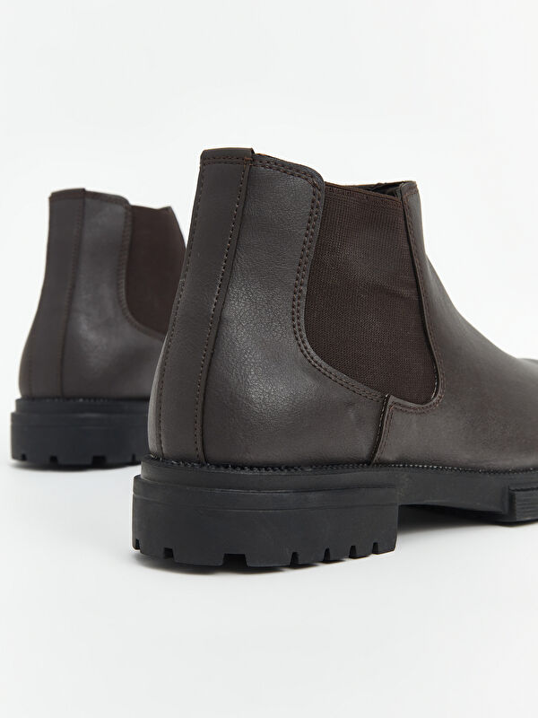 Deri Görünümlü Erkek Bot - Görsel 6