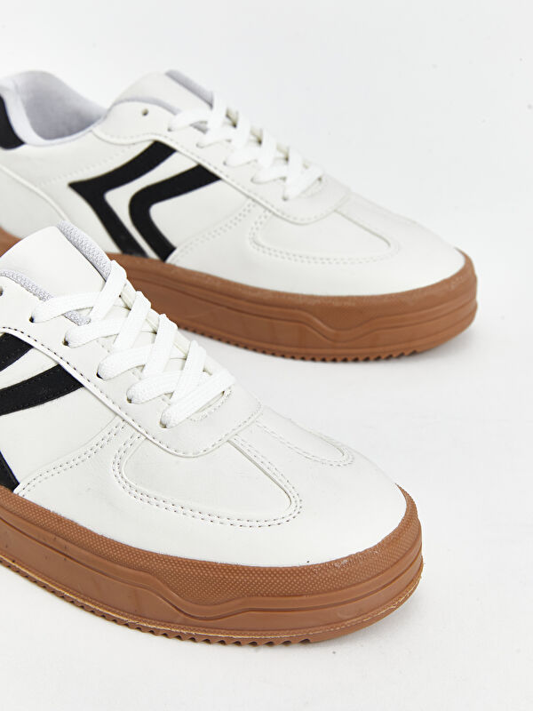 Bağcıklı Kadın Spor Ayakkabı - Görsel 4