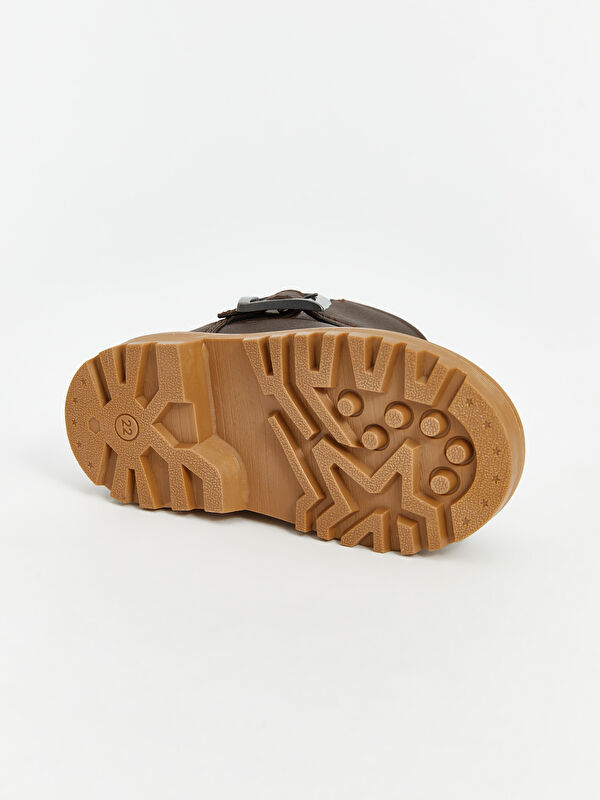 Deri Görünümlü Erkek Bebek Bot - Görsel 5