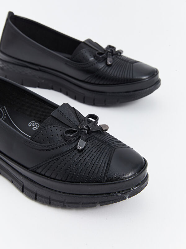 Fiyonk Detaylı Kadın Klasik Ayakkabı - Görsel 4