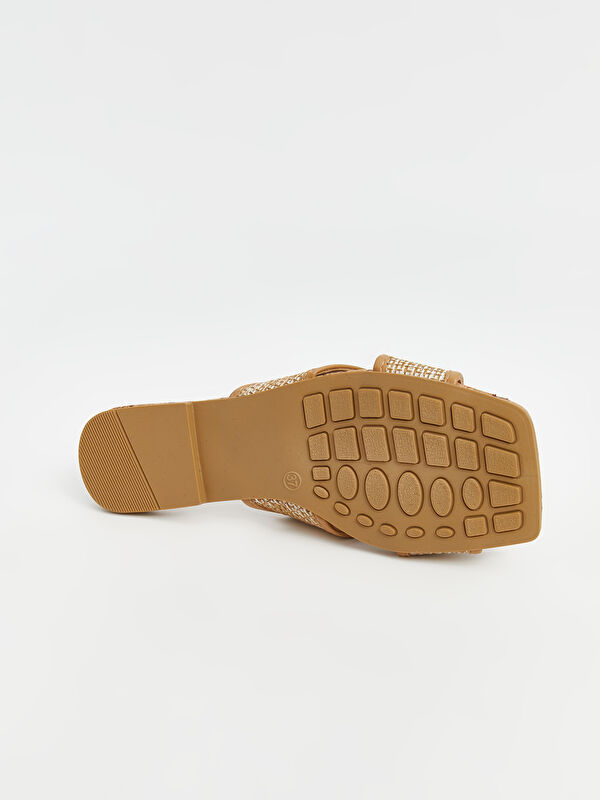 Çapraz Bantlı Kadın Sandalet - Görsel 6