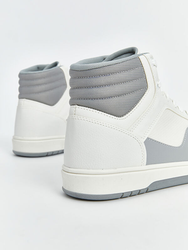 Bağcıklı Bilek Boy Erkek Spor Ayakkabı - Görsel 6