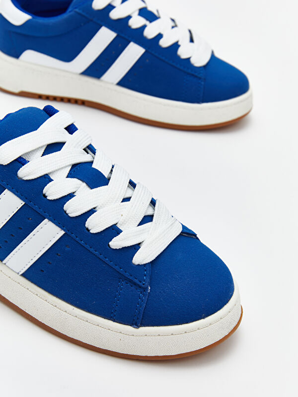 Leopar Desenli Kadın Spor Ayakkabı - Görsel 4