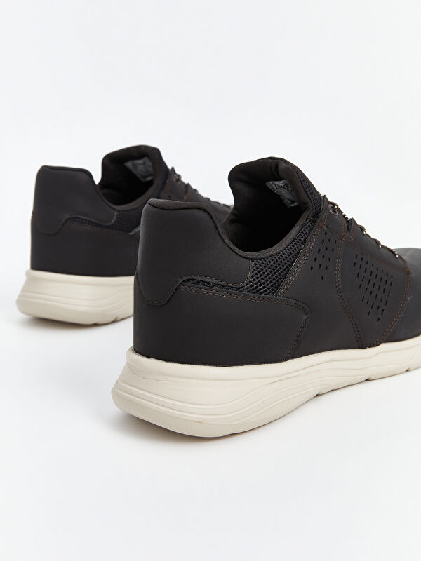 Deri Görünümlü Erkek Spor Ayakkabı - Görsel 6