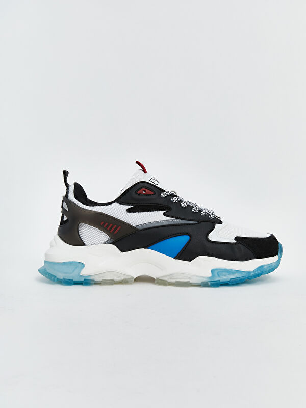 Baskılı Bağcıklı Erkek Spor Ayakkabı - Görsel 3