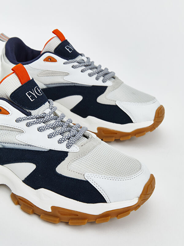 Baskılı Bağcıklı Erkek Spor Ayakkabı - Görsel 4