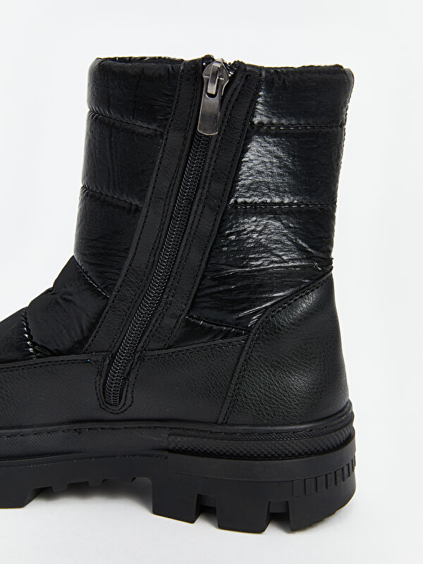 Fermuarlı Kadın Kar Botu - Görsel 7