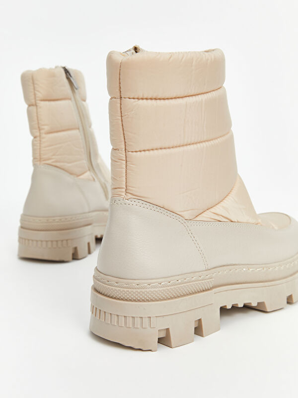 Fermuarlı Kadın Kar Botu - Görsel 6