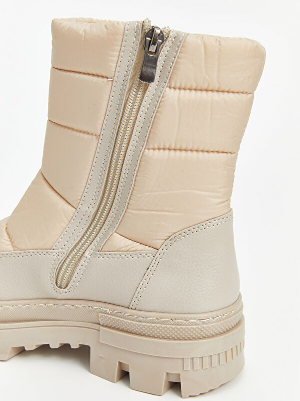 Fermuarlı Kadın Kar Botu - Görsel 7