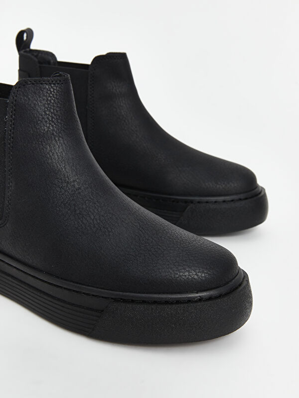 Deri Görünümlü Erkek Bot - Görsel 4