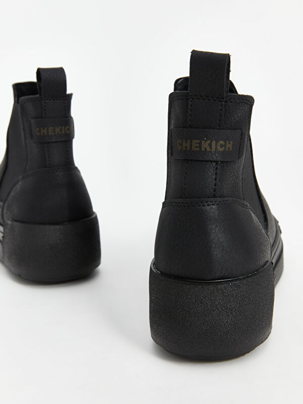 Deri Görünümlü Erkek Bot - Görsel 6