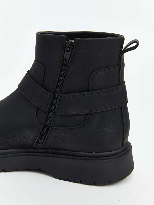 Deri Görünümlü Erkek Biker Bot - Görsel 7