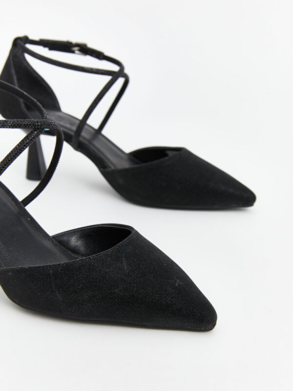 Sivri Burun Kadın Topuklu Ayakkabı - Görsel 8