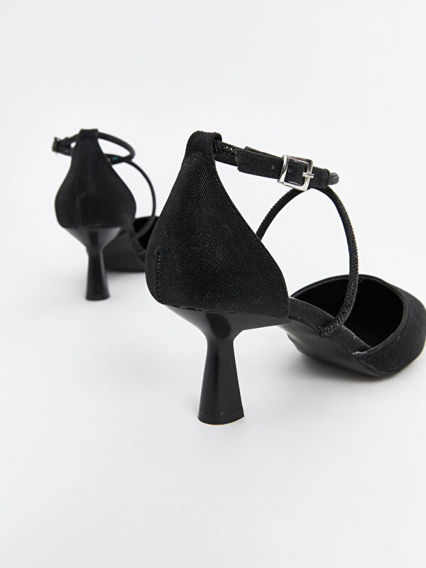 Sivri Burun Kadın Topuklu Ayakkabı - Görsel 10